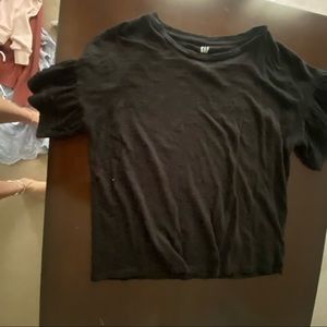 GAP ruffled arm blouses, size M.